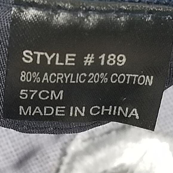 CSI Las Vegas Hat Cap Strap Back Navy Blue Embroidered Investigator Badge Mens - Picture 8 of 8